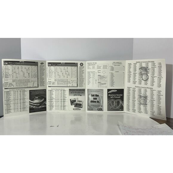 Seattle Mariners Safeco Field Official Programs/ Inaugural Programs Lot of 4 mag - Picture 7 of 11